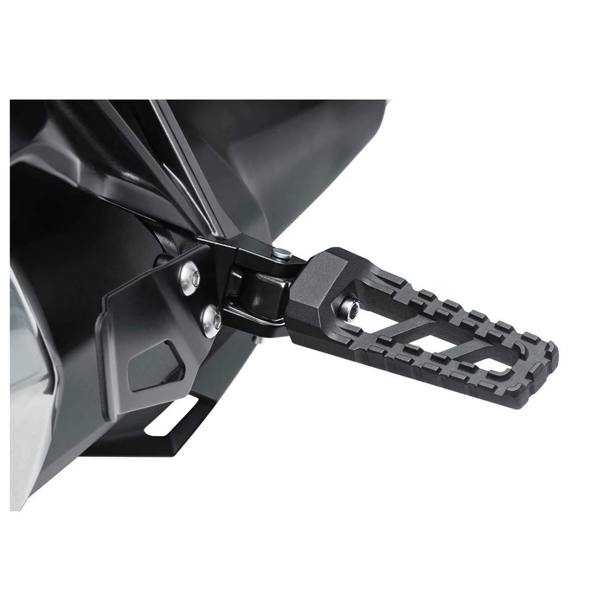 Kuryakyn Black Splined Footpeg Adapters 4 Kuryakyn Black Splined Footpeg Adapters - Image 2