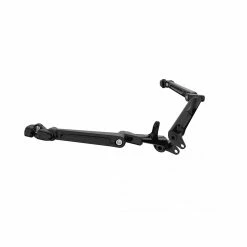 Ciro Black Frame Mounted Adjustable Highway Peg Mount Extended Arm