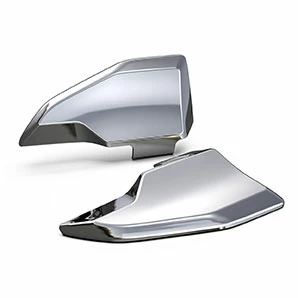 Goldstrike TWINART Passenger Floorboard Covers 3 Goldstrike TWINART Passenger Floorboard Covers