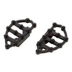 Arlen Ness MX Passenger Black Floorboards -Motorcycle Accessories Shop 10137899 B V6