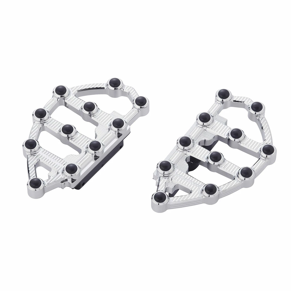 Arlen Ness MX Passenger Chrome Floorboards 4 Arlen Ness MX Passenger Chrome Floorboards - Image 2