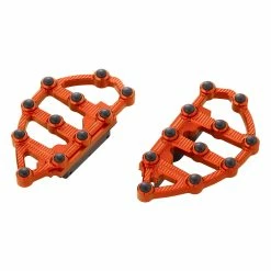 Arlen Ness MX Passenger Orange Floorboards 5 Arlen Ness MX Passenger Orange Floorboards -Motorcycle Accessories Shop 10137903 B V3