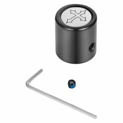 Figurati Designs Heel-Toe Shifter Spline Cover Black Cross -Motorcycle Accessories Shop 10288764 B V9