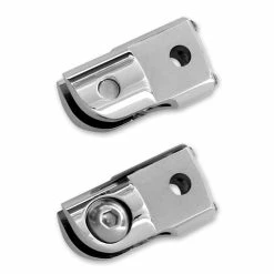Accutronix Chrome Folding Footpeg Adapters