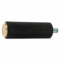 Arlen Ness Black/Brass Knurled Rubber Shift Peg