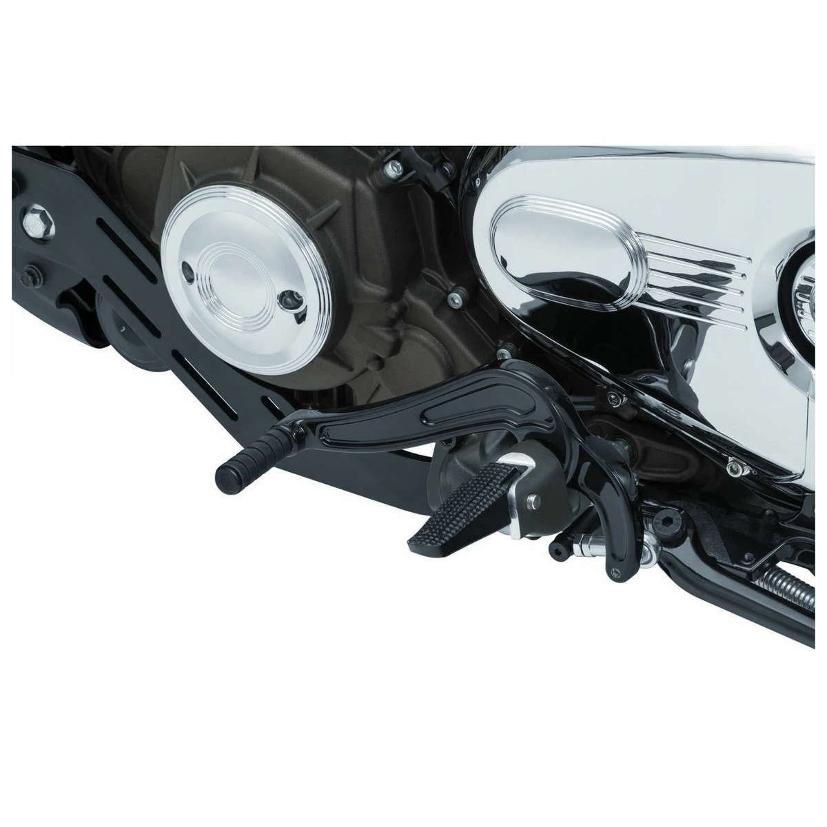 Kuryakyn Black Mid Controls For Indian Scout 5 Kuryakyn Black Mid Controls For Indian Scout - Image 3