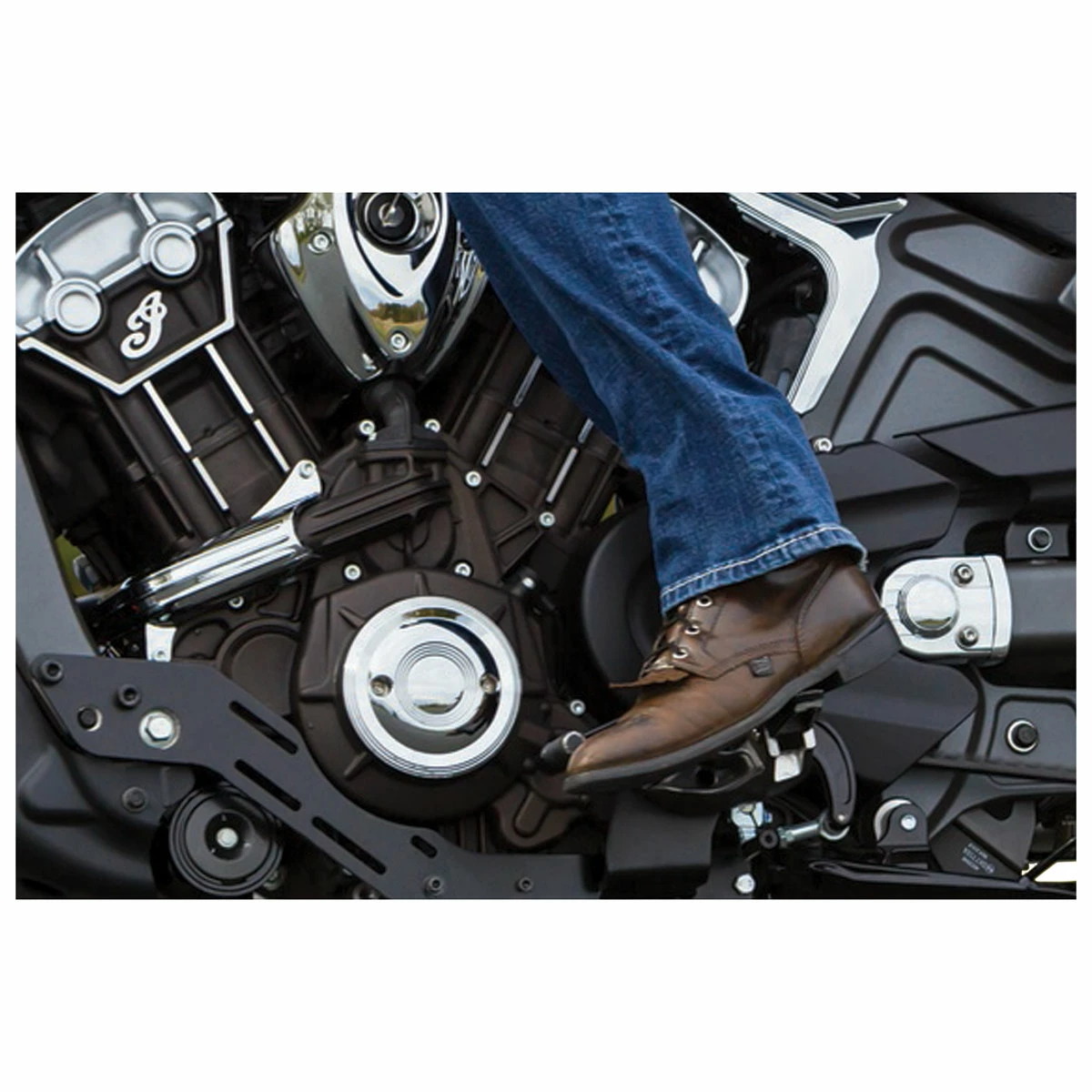 Kuryakyn Black Mid Controls For Indian Scout 8 Kuryakyn Black Mid Controls For Indian Scout - Image 6