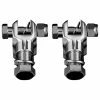 Kuryakyn Footpeg Mount Chrome Clevises With 1/2" - 20 Mount Bolts
