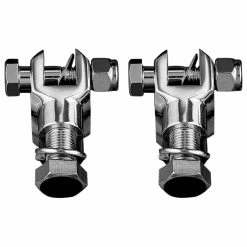 Kuryakyn Footpeg Mount Chrome Clevises With 1/2" - 20 Mount Bolts