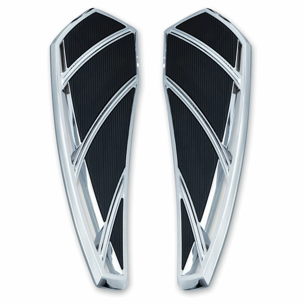 Kuryakyn Phantom Chrome Driver Floorboards 3 Kuryakyn Phantom Chrome Driver Floorboards