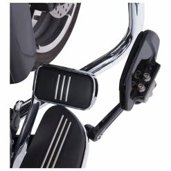 Ciro Black Rail Floorboards -Motorcycle Accessories Shop 240 2816 D V1