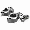 Ciro Chrome Adjustable Highway Peg Mount With Clevis -Motorcycle Accessories Shop 240 2961 A V1