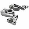 Ciro Chrome Adjustable Highway Mounts With Extension Arms -Motorcycle Accessories Shop 240 2963 A V1