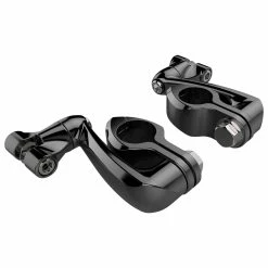 Ciro Black Adjustable Highway Mounts With Extension Arms