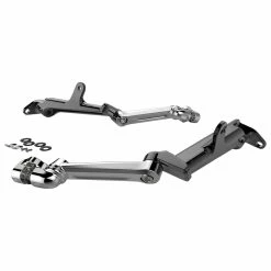 Ciro Chrome Frame Mounted Adjustable Highway Peg Mounts