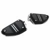 Ciro Twin Rail Chrome Footrests Without Adapters -Motorcycle Accessories Shop 280 2155 A V1