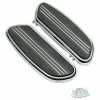Drag Specialties Chrome Sweeper Floorboards -Motorcycle Accessories Shop 400 2281 A V1