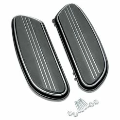 Drag Specialties Black Sweeper Floorboards