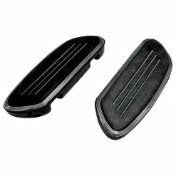 Drag Specialties Black Sweeper Passenger Floorboards