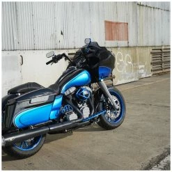 Arlen Ness Anodized Blue MX Passenger Floorboards -Motorcycle Accessories Shop 420 0862 C V6