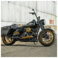 Arlen Ness Anodized Gold MX Passenger Floorboards -Motorcycle Accessories Shop 420 0864 E V6