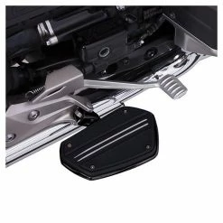 Goldstrike Black Twin Rail Driver Floorboards With Adapter -Motorcycle Accessories Shop 420 1995 B V3