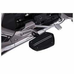 Goldstrike Black Twin Rail Driver Floorboards With Adapter -Motorcycle Accessories Shop 420 1995 C V3