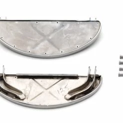 Paughco Chrome Plain Early Style Floorboards