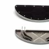 Paughco Chrome D-shaped Floorboards For Modern Models -Motorcycle Accessories Shop 445 453 A V1