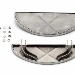 Paughco Chrome Plain Half-Moon Floorboards For Modern Models