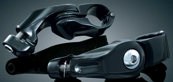 Kuryakyn Tour-Tech BlackCruise Mounts Short 3 Kuryakyn Tour-Tech BlackCruise Mounts Short