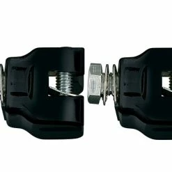 Kuryakyn Short Magnum Black Footpeg Mounts With 1/2"-13 Mounting Bolts