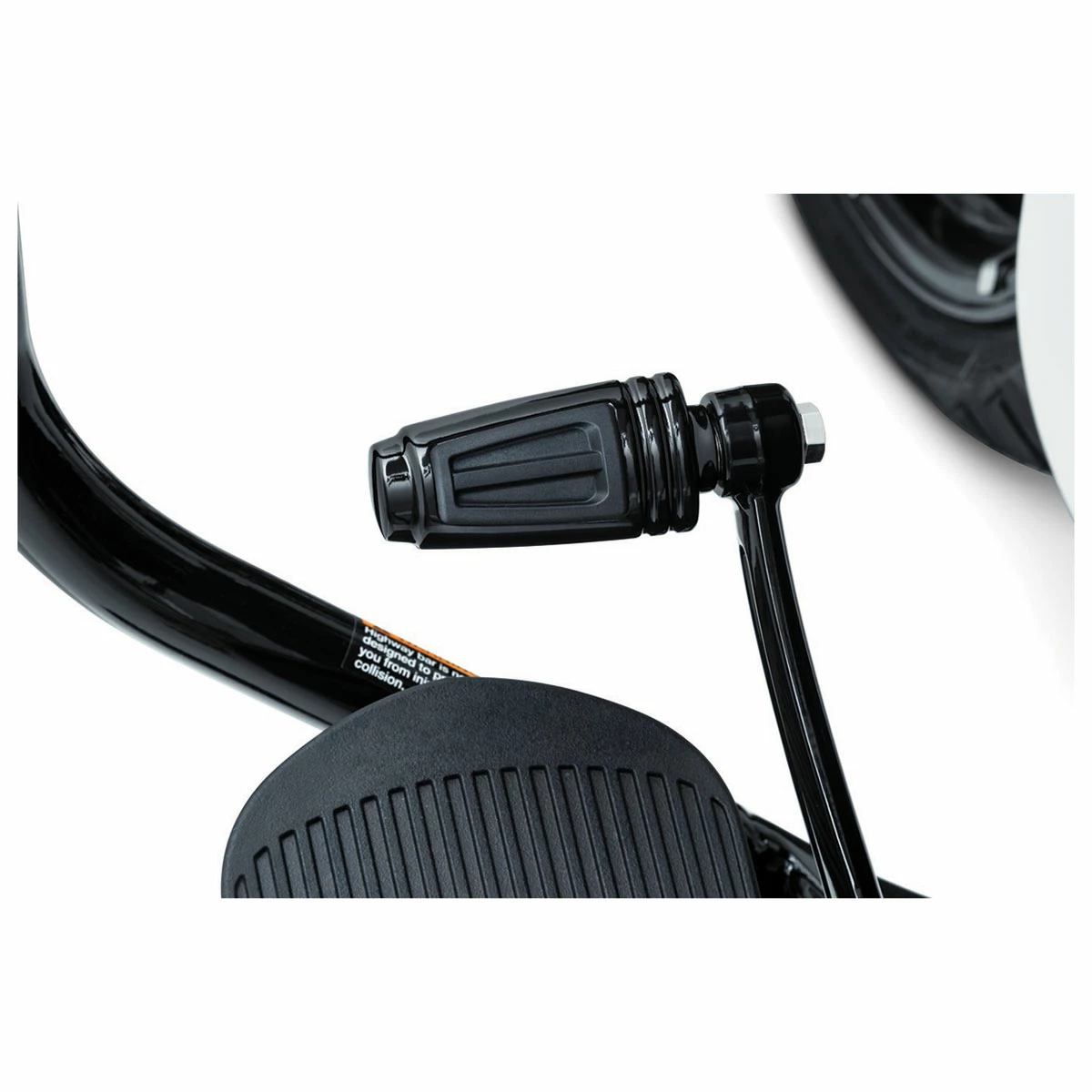 Kuryakyn Comfort Shift & Brake Gloss Black Peg 4 Kuryakyn Comfort Shift & Brake Gloss Black Peg - Image 2