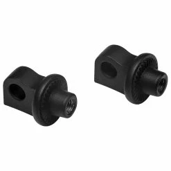 Kuryakyn Satin Black Stop Splined Peg Adaptor