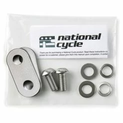 National Cycle 38mm Stainless Steel Footpeg Mounting Brackets