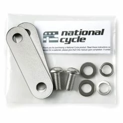 National Cycle 76mm Stainless Steel Footpeg Mounting Brackets