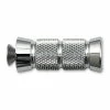 Accutronix Knurled Chrome Toe Peg -Motorcycle Accessories Shop 530 0009 A V1