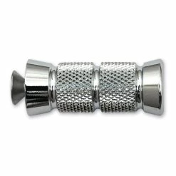 Accutronix Knurled Chrome Toe Peg
