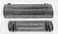 V-Twin Manufacturing Raw Early Square Type Floorboards