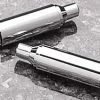 Kuryakyn Chrome Tapered 2-1/2" Extension Adapters -Motorcycle Accessories Shop 530 138 A V1