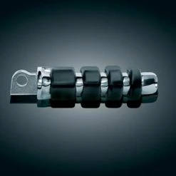 Kuryakyn ISO-Wing Chrome Mini Floorboards With Adapters -Motorcycle Accessories Shop 530 178 D V1