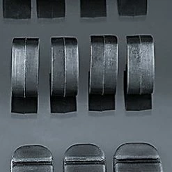 Kuryakyn Replacement Rubber Pads For Small ISO-Footpegs