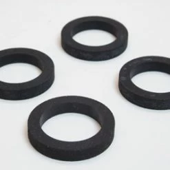 Arlen Ness Replacement Knurled Toe Peg Rubbers