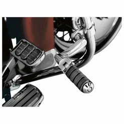 Kuryakyn Longhorn Offset Peg Mount With 1-1/4" Clamp -Motorcycle Accessories Shop 530 623 D V3