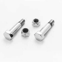 Colony Chrome-Plated Footpeg Mounting Shoulder Bolt And Nut Kit