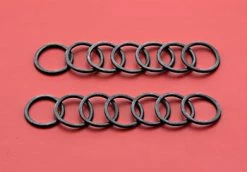 J&P Cycles Replacement Footpeg O-rings