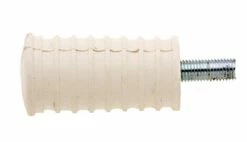 V-Twin Manufacturing White Long Stud Stock Rubber Shifter Peg