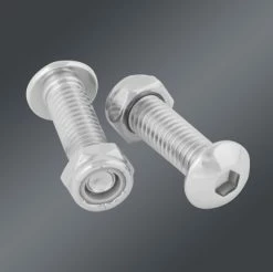 Roland Sands Design Moto Footpeg Chrome Mounting Hardware