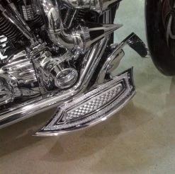 Eddie Trotta Designs Chrome Floorboards -Motorcycle Accessories Shop 531 196 B V1