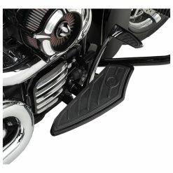 Performance Machine Black Ano Contour Driver Floorboards -Motorcycle Accessories Shop 531 305 G V3